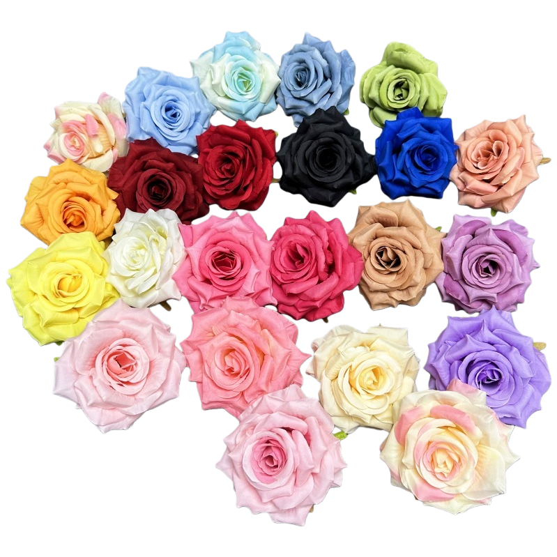 Colorful artificial rose simulation bouquet decorative items for living room, bedroom and home soft furnishings Item Picture