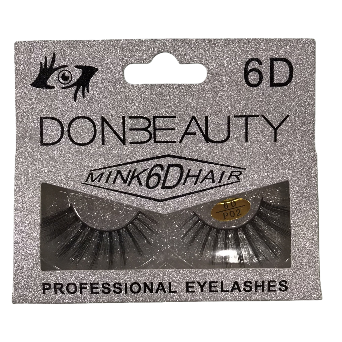 Natural curling false eyelash beauty tool, specially designed for simulating long, thick single double eyelids