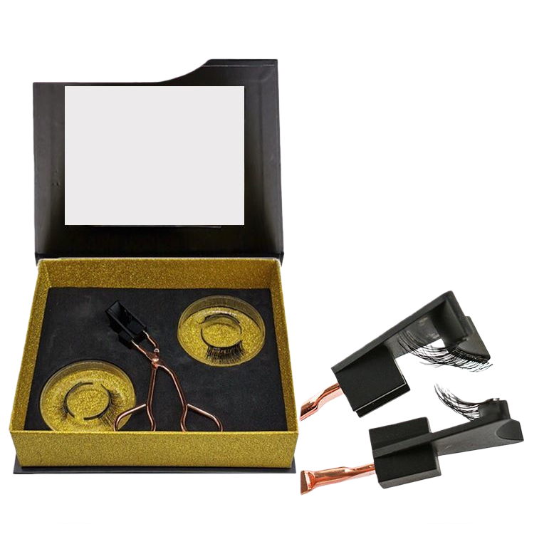 False eyelash beauty tools, makeup and skin care simulation, thickening, natural curling, single cluster, double eye gel