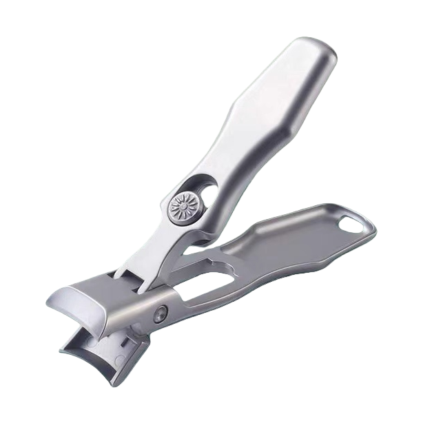 Cortador de uñas de plata acero inoxidable herramienta de manicura portátil para el hogar profesional Item Picture