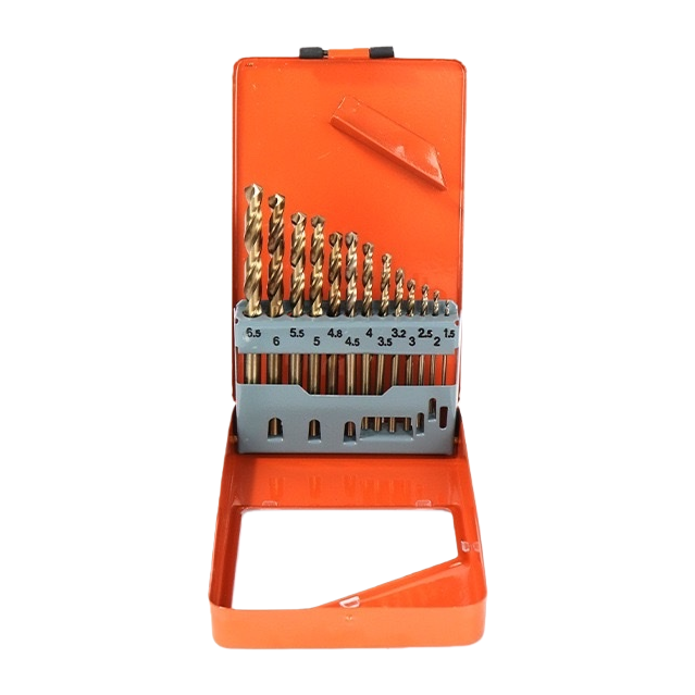 Orange bit set box taladro twirt multi-especificación herramienta de perforación de metal Item Picture