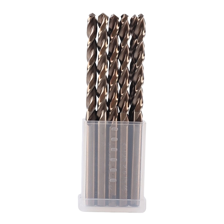 Taladro de metal conjunto de 13 piezas taladro de torsión de acero de tungsteno incluye caja de almacenamiento taladro de mesa aplicable taladro eléctrico de mano Item Picture