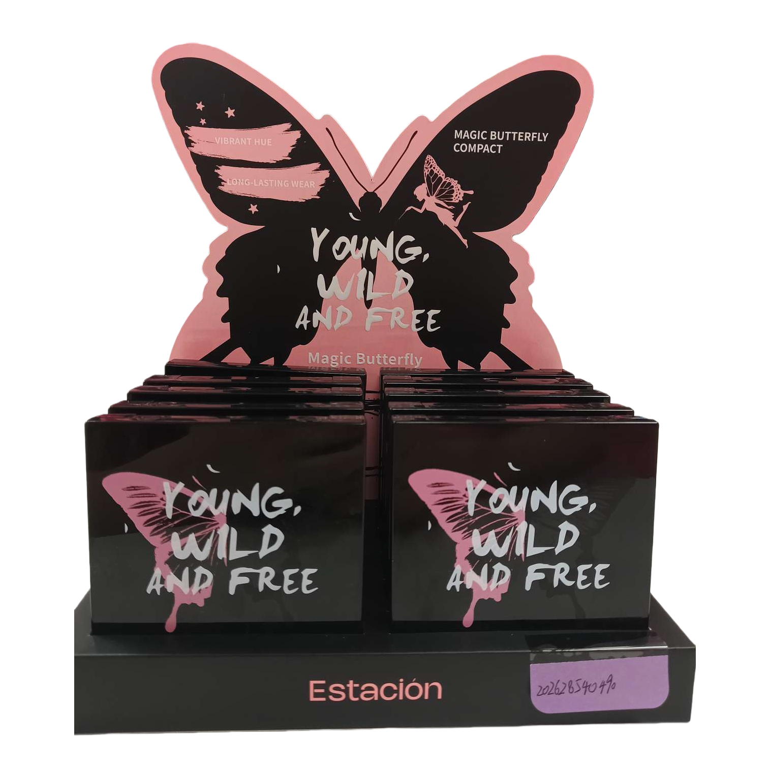 Pink butterfly-shaped display stand acrylic desktop ornament creative home decoration Item Picture