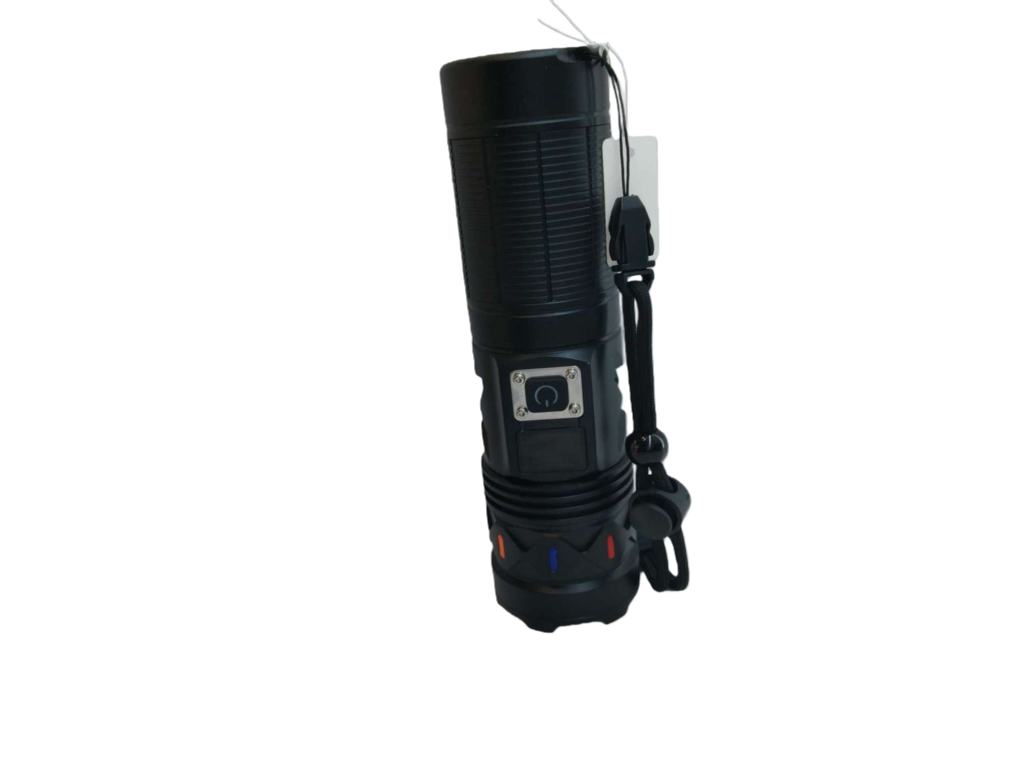 New white laser high-intensity long-range flashlight, outdoor lighting, household emergency flashlight, rechargeable with digital display zoom flashlight undefined