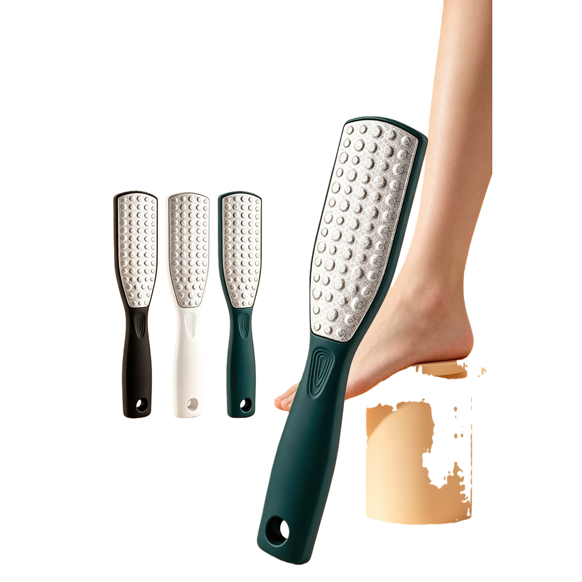 Foot scrub exfoliation, body care, beauty and skin care Item Picture