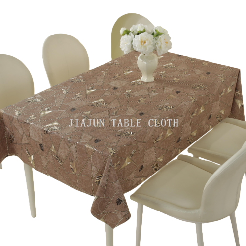 Sensación de la piel impermeable a prueba de aceite protección del medio ambiente mantel de pvc mantel impermeable europeo impermeable a prueba de aceite antiplanchado mantel de lavado libre hotel restaurante restaurante mantel de hogar mantel jiajun
