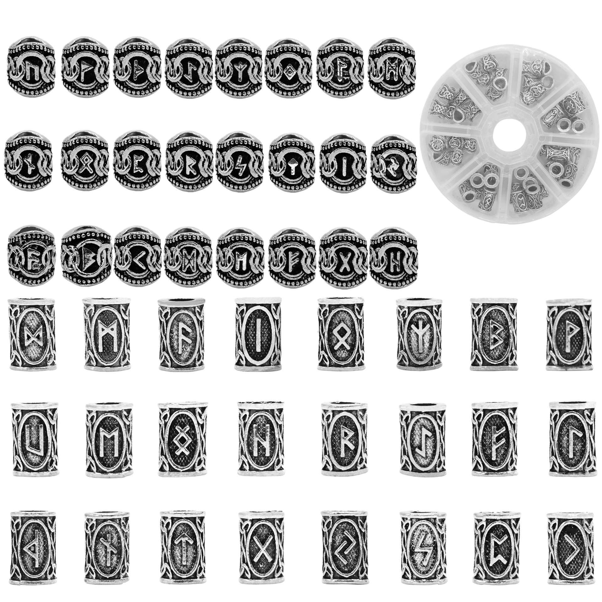 Scattered and beaded jewelry accessories come in a variety of materials and colors, suitable for DIY and weaving Application Scenario
