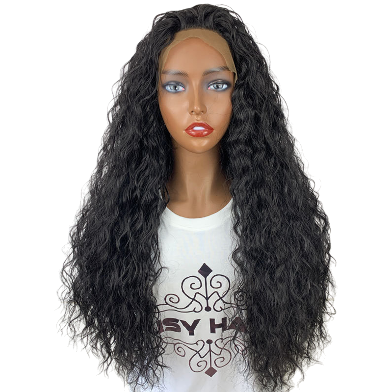 Wig long curly hair, personal care and home cleaning special, realistic natural fluffy, no need for perming, long-lasting styling details Picture