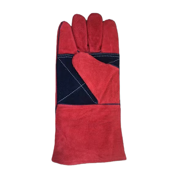 القفازات الجلدية ذات الأكمام الطويلة، والجلد من أجل الحماية من التزلج Item Picture