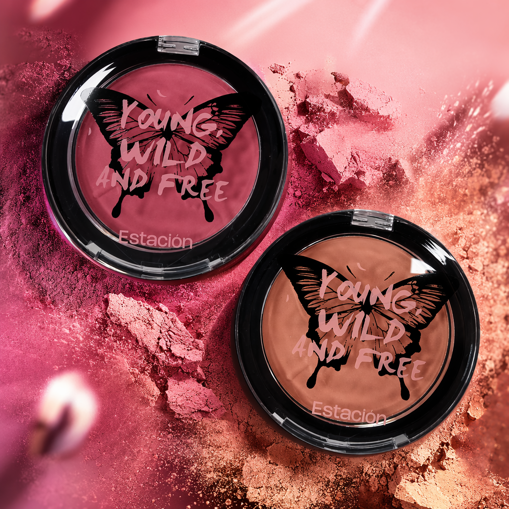 The black round cosmetic box is portable and compact for storing blush cream and organizing beauty products Specification image