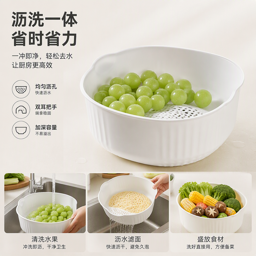陶瓷碗家用简约餐碗盛饭碗汤碗大容量碗细节图