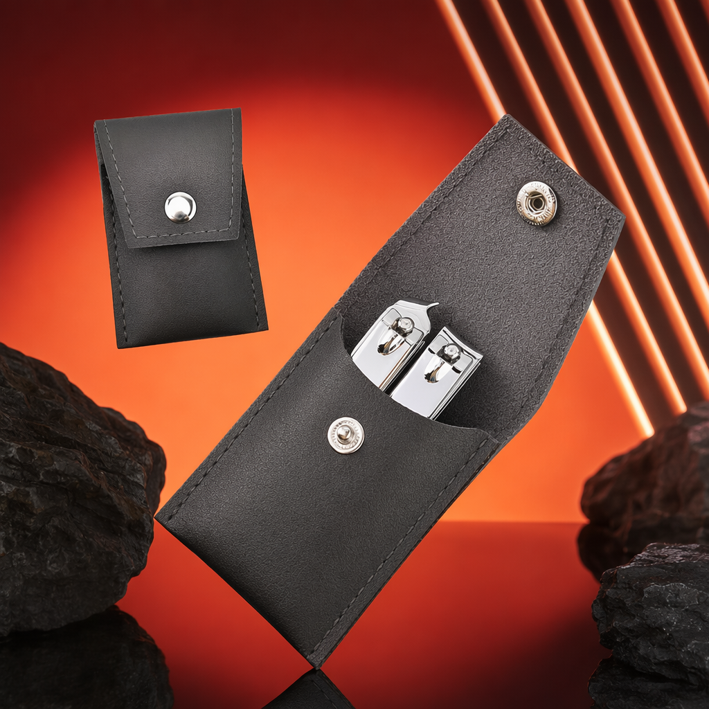 مجموعة من 2 ملقاط أظافر أسود Specification image