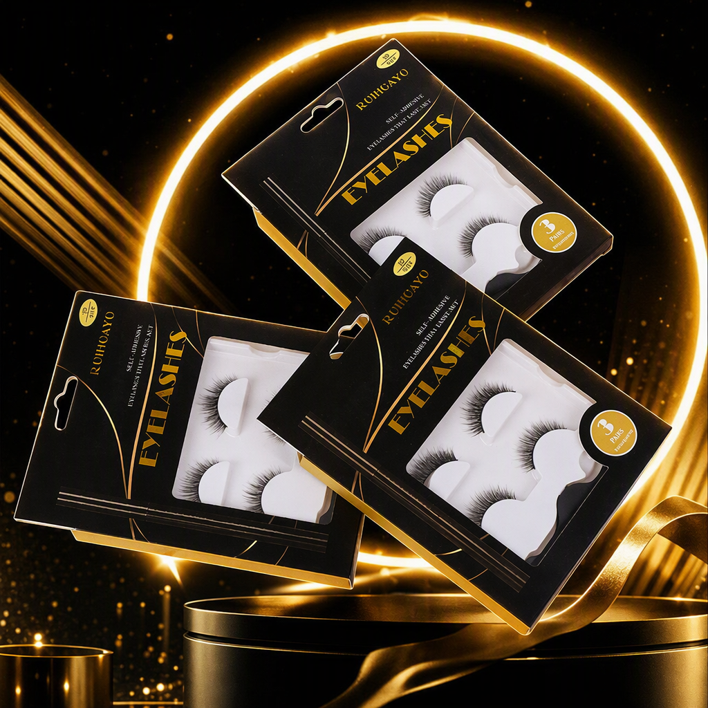 Simulated silk false eyelash beauty tool, single cluster, natural, thick, curly, long-lasting and easy to stick