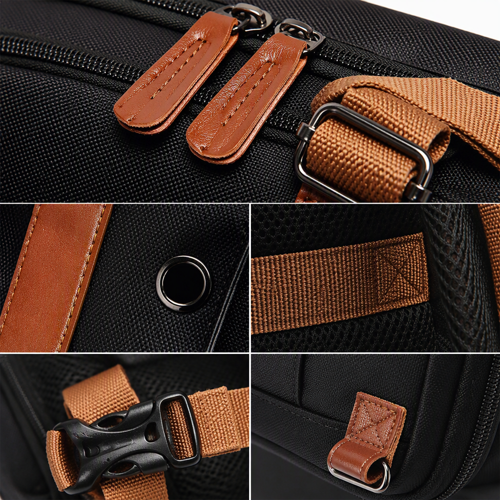 Black multi-functional large-capacity lightweight backpack for both men and women Application Scenario