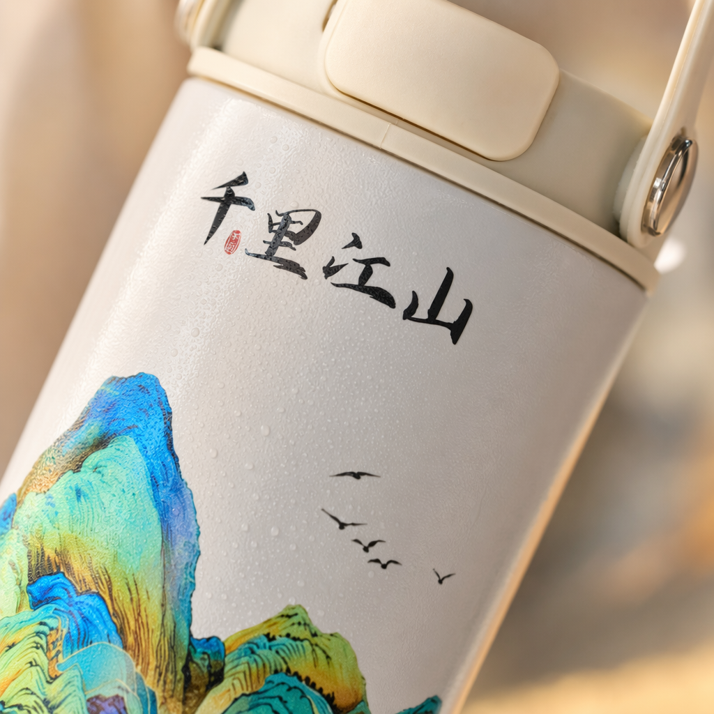 يحمل صورة جبل ملونة Application Scenario