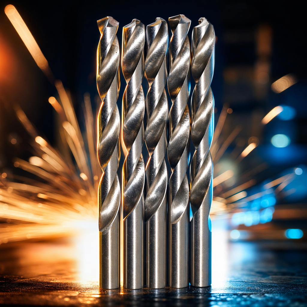 Metal drill bit set, multi-specification alloy steel drill bit set, specially designed for drilling and tapping Specification image