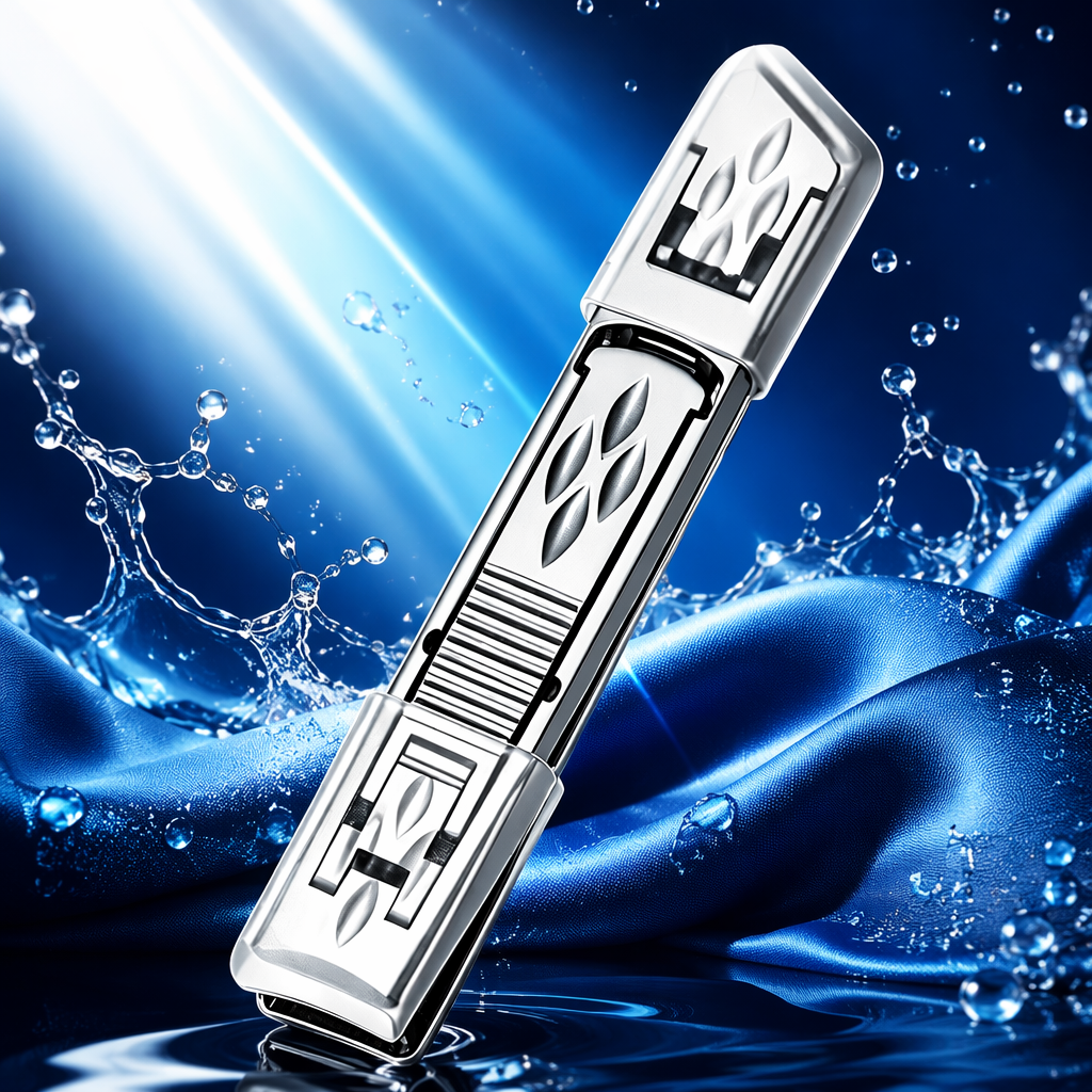 A portable and compact nail care tool set made of stainless steel, specifically designed for nail art Item Picture