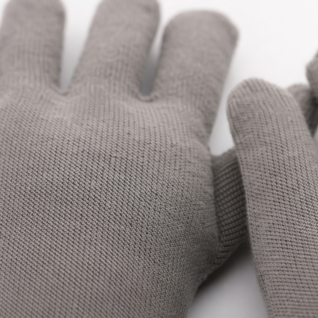 Thickened grey protective gloves, wear-resistant and anti-slip industrial labor protection operation gloves Application Scenario