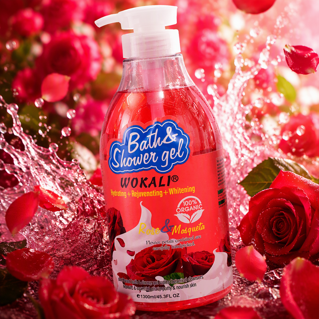 The imported daily-use body wash has a gentle and moisturizing fragrance that keeps the skin clean for a long time