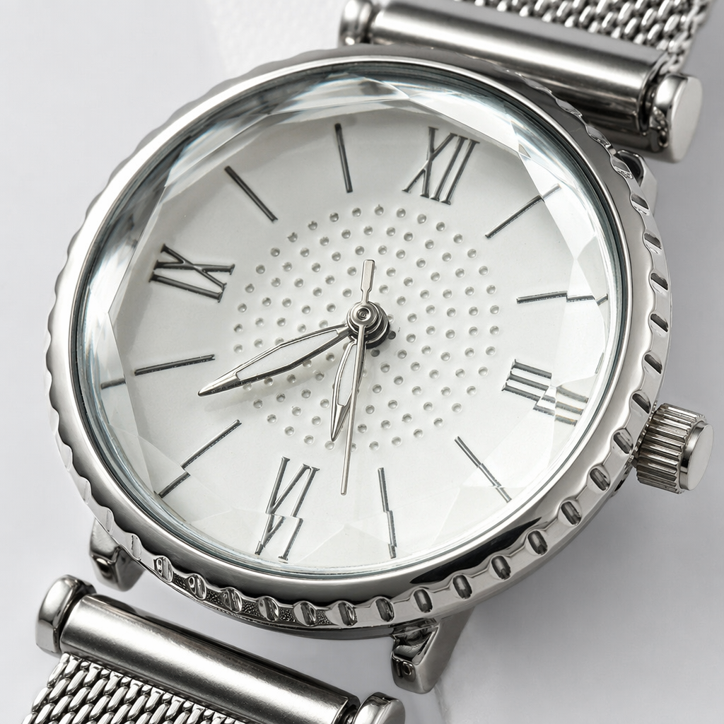 Electronic watches, clothing accessories, fashionable and simple. Electronic wristwatches with precise quartz movements Specification image
