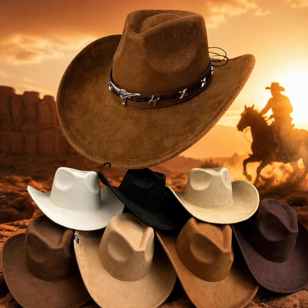 Brown denim hat women's casual wide-brimmed sun hat spring and summer new style, fashionable and versatile Specification image