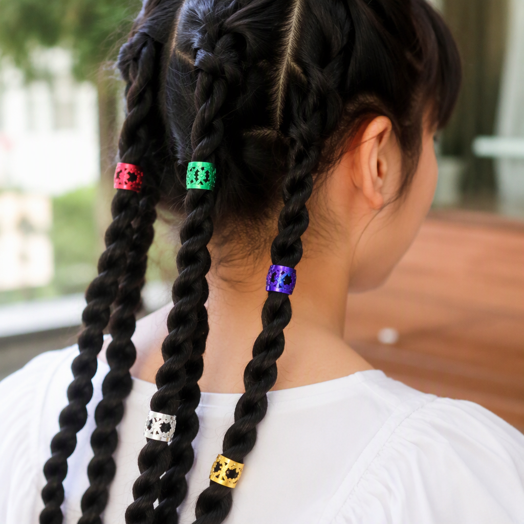 This fashionable and simple hair band headwear accessory set is elastic and won't damage your hair Item Picture