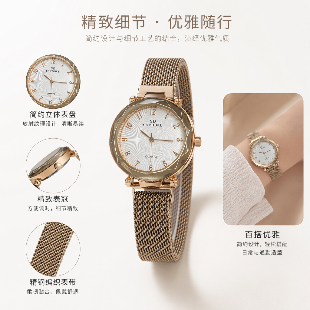 اما الساعات الاخرى فتكون بسيطة تقريبا Specification image