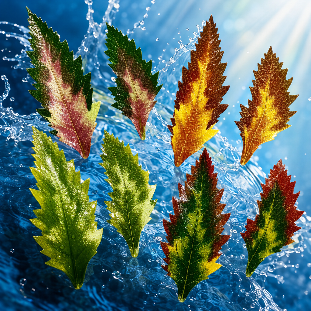 Colorful leaf decorative wall stickers are creative home furnishings for interior soft furnishings Specification image
