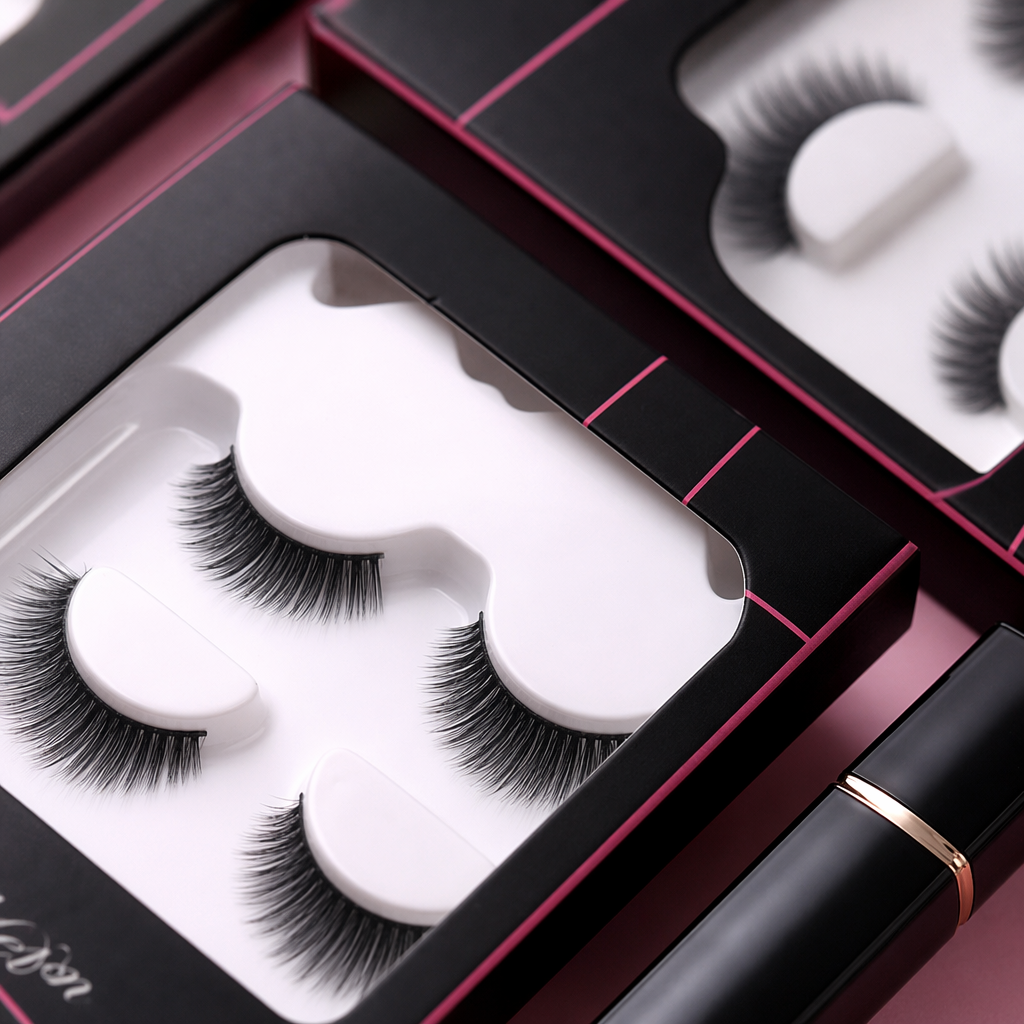 The beauty tool, false eyelashes, naturally curl, are slender and long-lasting, easy to stick, and suitable for double eyelids Application Scenario