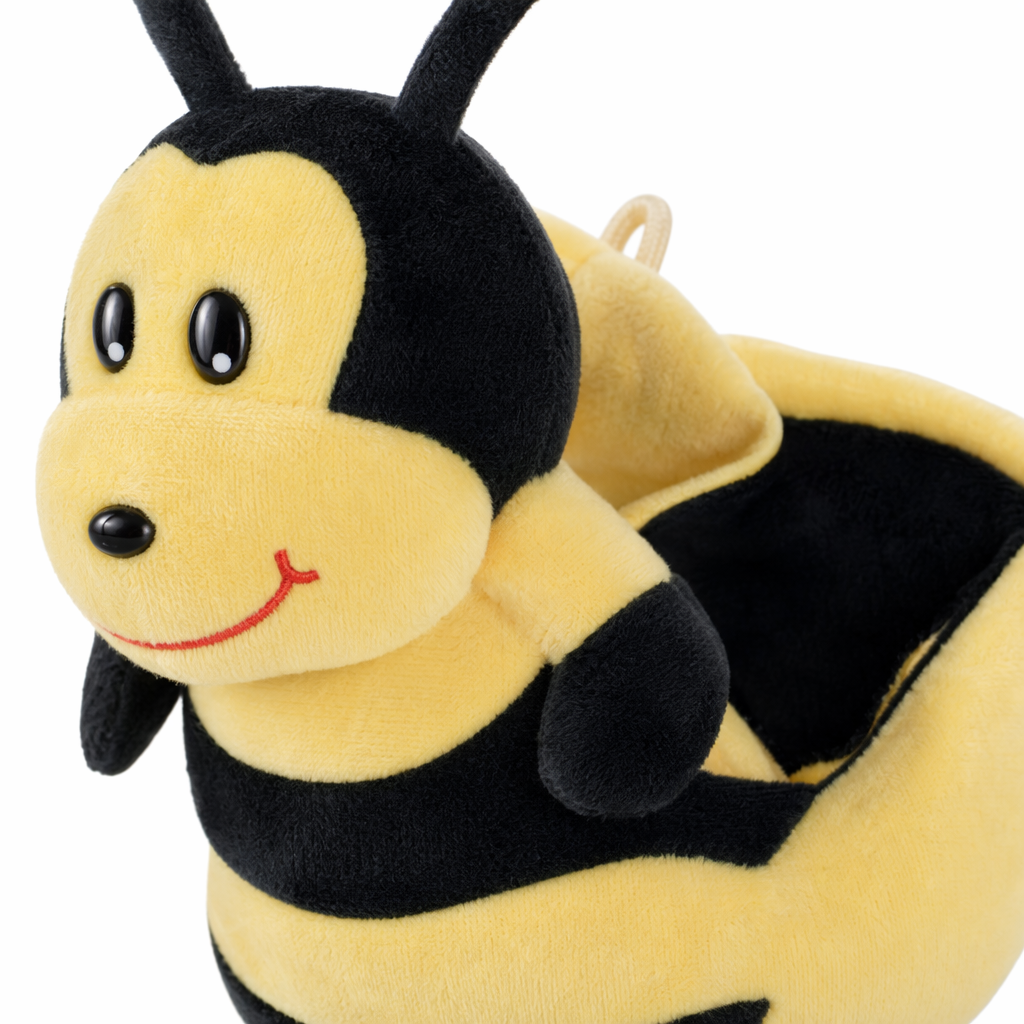 Amarillo y negro en forma de abeja para niños juguetes coche puzzle para la enseñanza temprana bebé empujar y tirar del coche Application Scenario