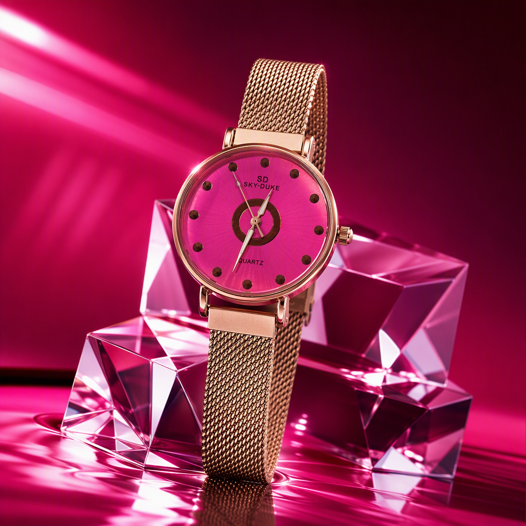 Electronic watch clothing accessories, fashionable and simple electronic wristwatch