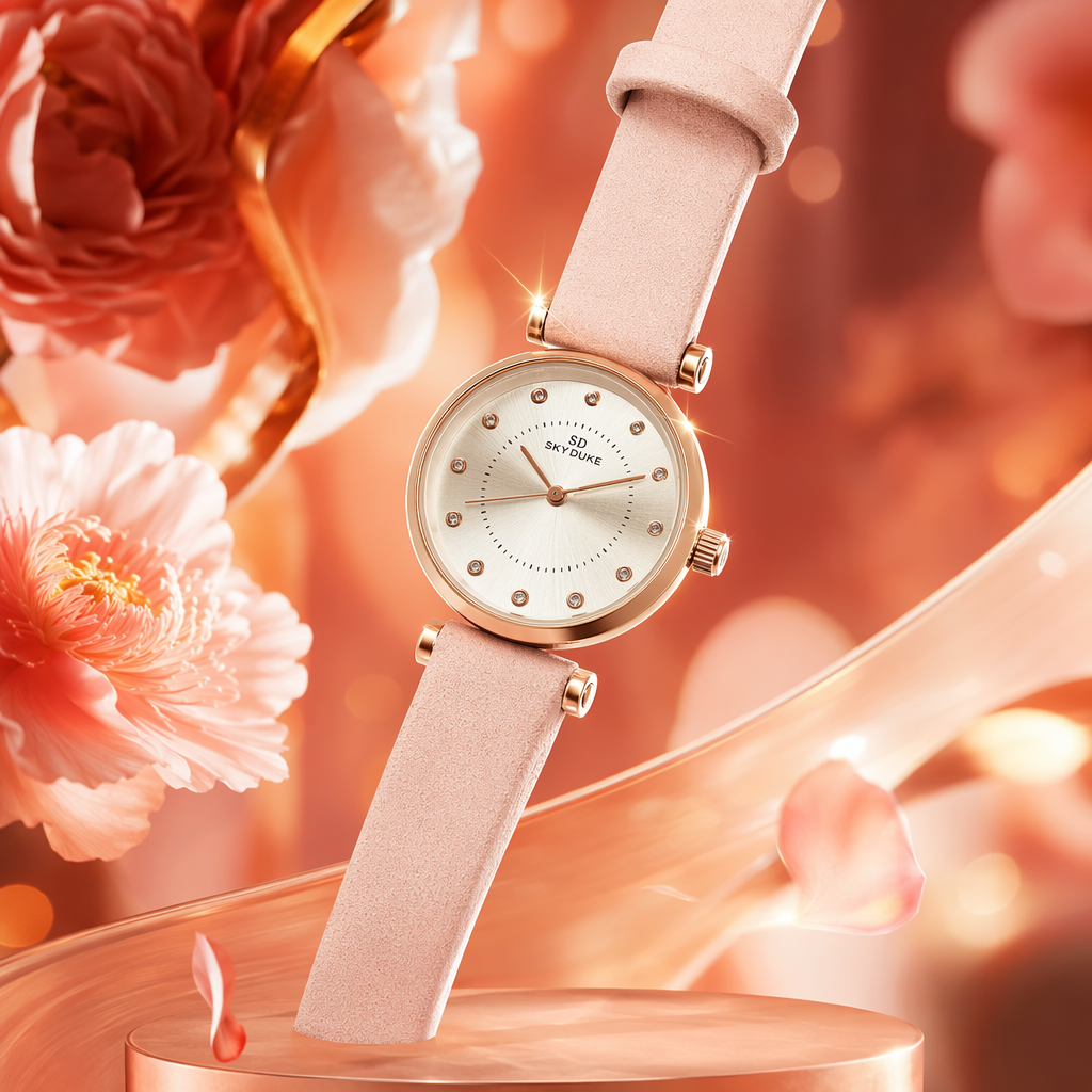 Electronic watches, clothing accessories, quartz movement, waterproof sports wristwatches