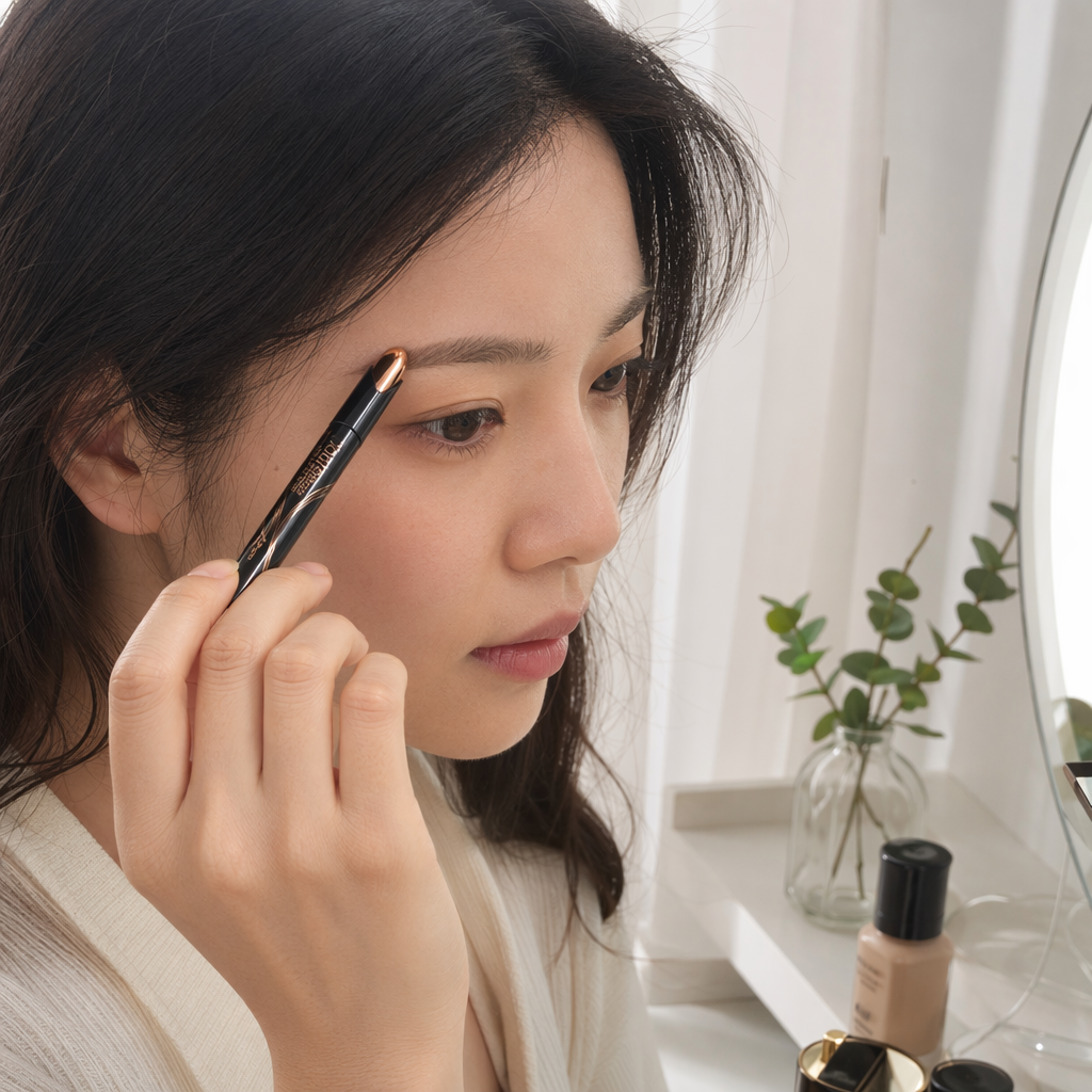 眉笔眉粉眉膏三合一美容护肤彩妆眼部专用自然持久显色