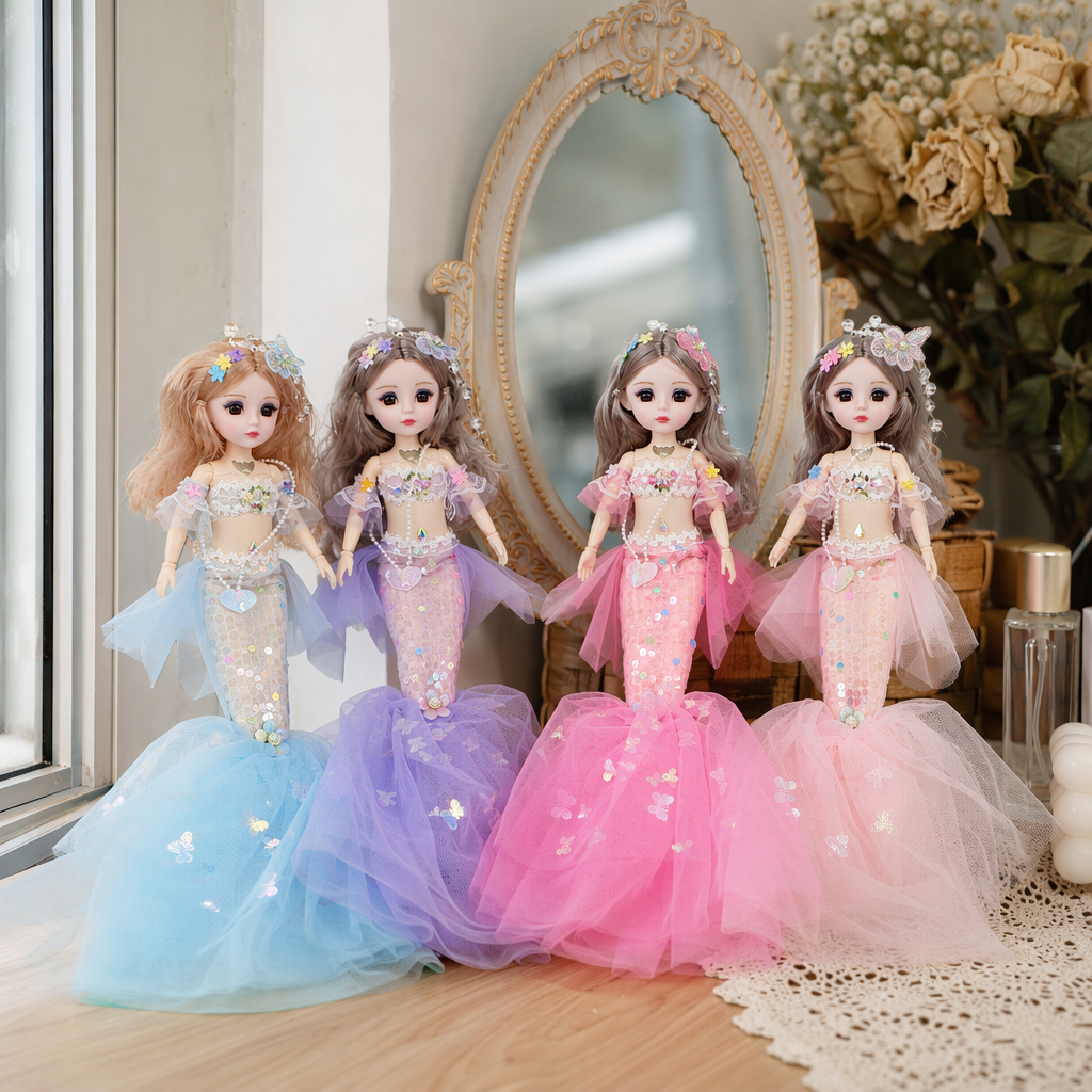 عرائس البحر الملونة هدايا عيد ميلاد للفتيات details Picture