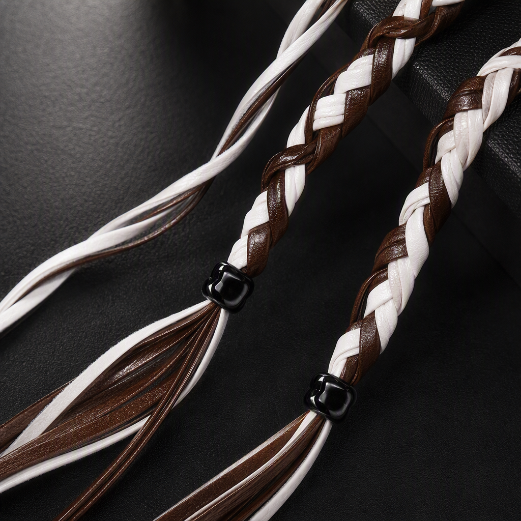 Simple solid-color elastic hair tie headwear for women is available in multiple colors Item Picture