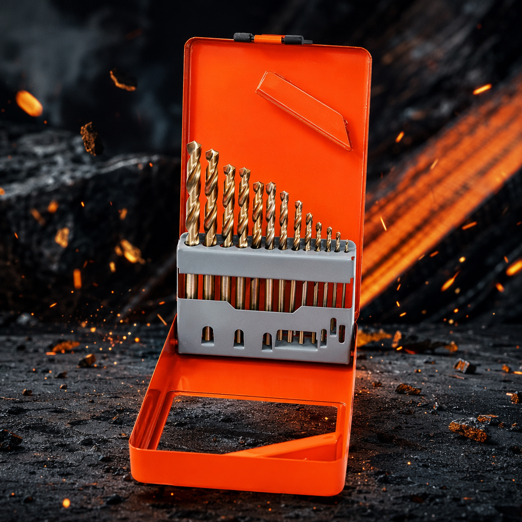 Orange bit set box taladro twirt multi-especificación herramienta de perforación de metal Specification image