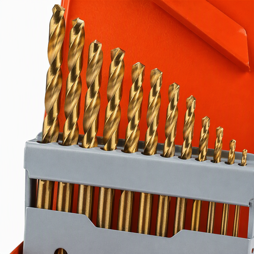 Orange bit set box taladro twirt multi-especificación herramienta de perforación de metal Application Scenario