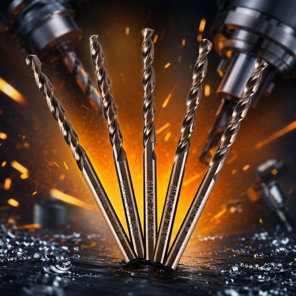 Golden drill bit diamond coating high-hardness and wear-resistant drill bit set Specification image