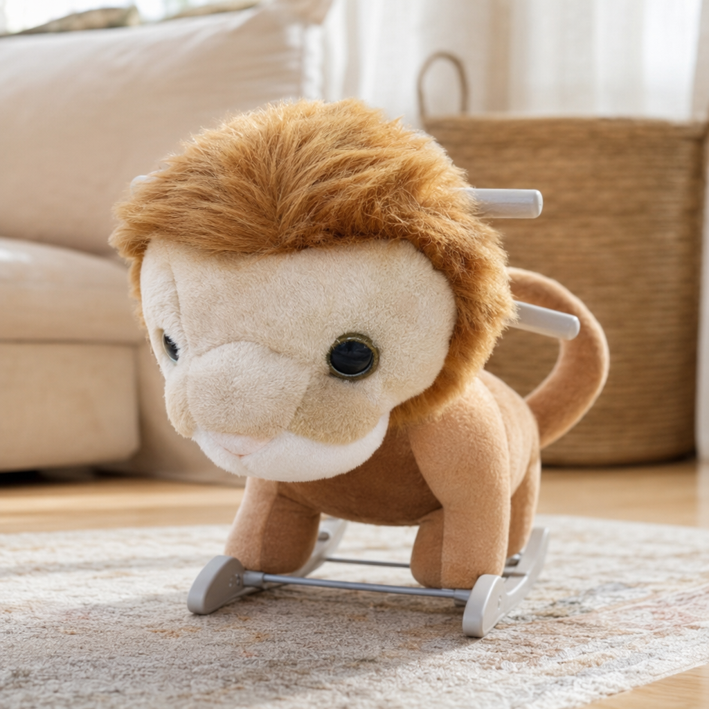 Brown fur dolls, cute plush toys, home decoration items details Picture