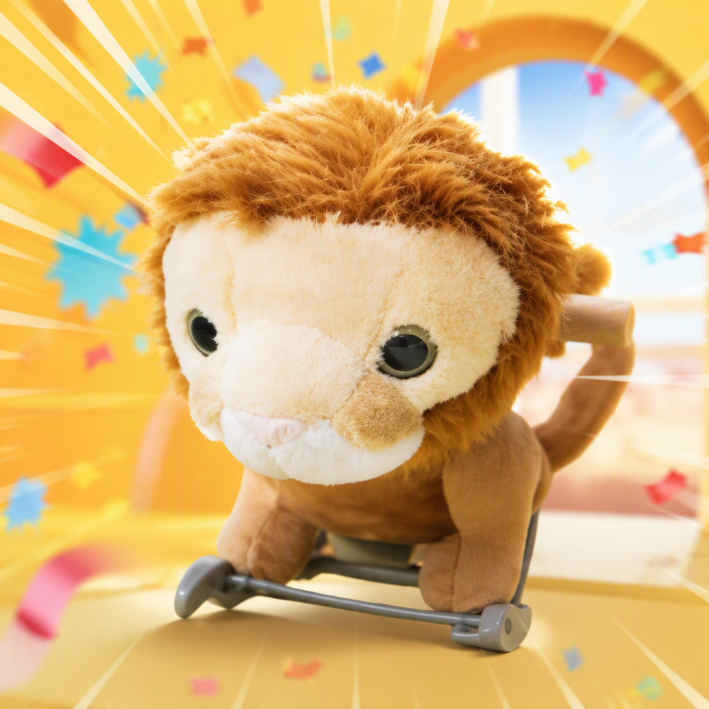Brown fur dolls, cute plush toys, home decoration items Specification image