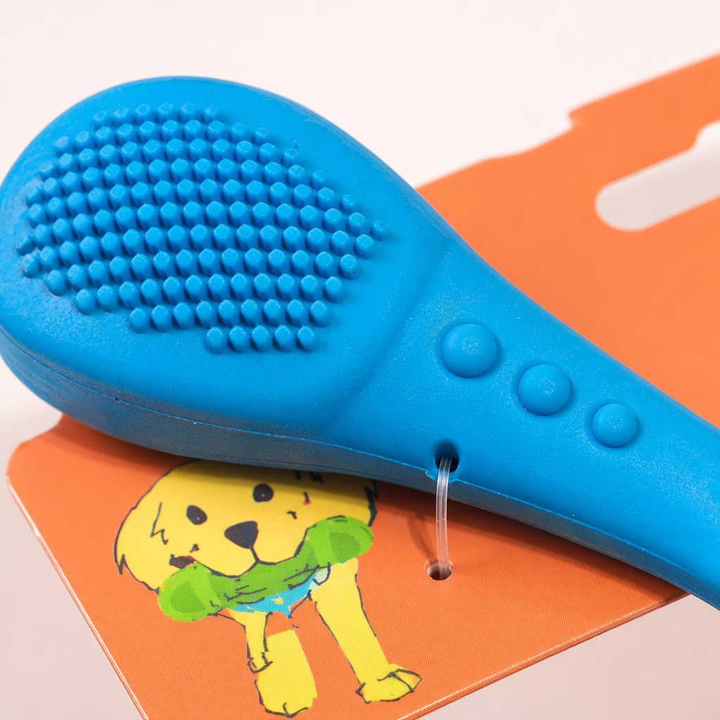 Colorful pet teething toys for teeth grinding, cleaning and biting, specially designed for dogs Application Scenario