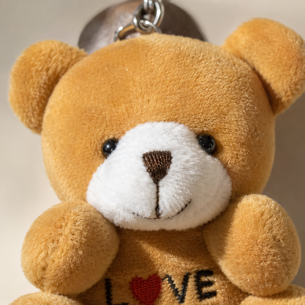 Brown bear plush toy, cute throw pillow, children's gift, home decoration Application Scenario
