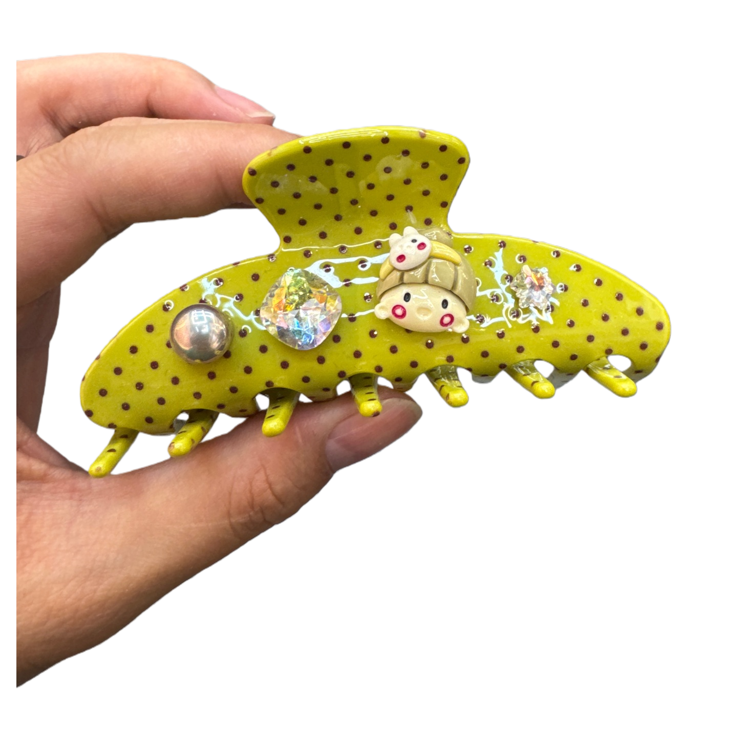 نسخة مختصرة من النسخة الكورية من محفظة الشعر الخضراء Item Picture