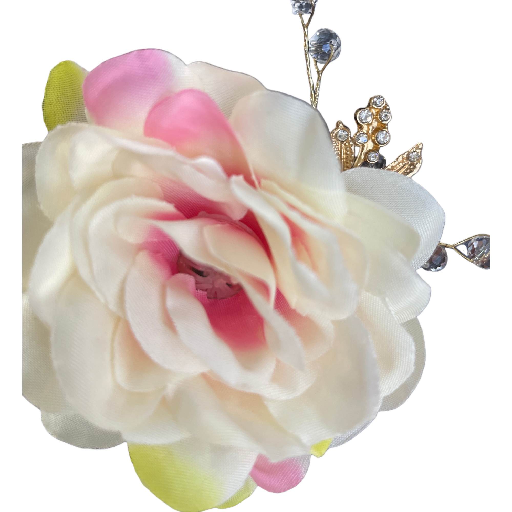 Pink gradient silk flower handcrafted artificial flower decorative item, home flower arrangement gift Item Picture