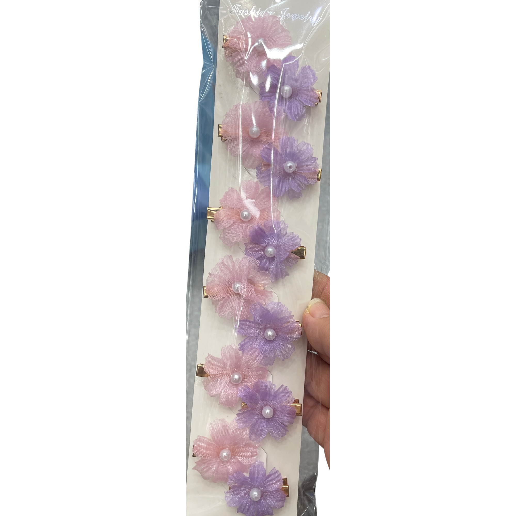 إن الشعر الزهري الوردي، والشعر الكوري الحلو Item Picture