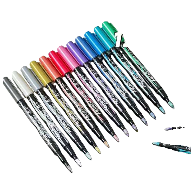 Colorful creative marker pen set for children and students, colored pens for drawing, colored pens for drawing, and painting supplies Item Picture