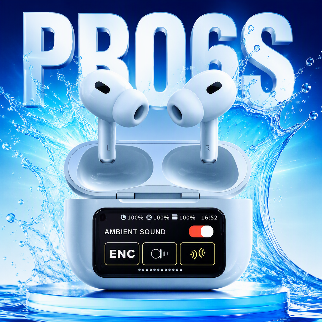 The white wireless earphone storage case, portable earphone protection case and earphone accessory storage bag are simple and fashionable Specification image