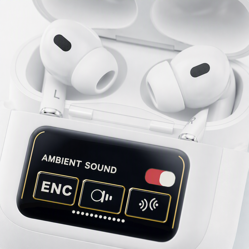 The white wireless earphone storage case, portable earphone protection case and earphone accessory storage bag are simple and fashionable Application Scenario