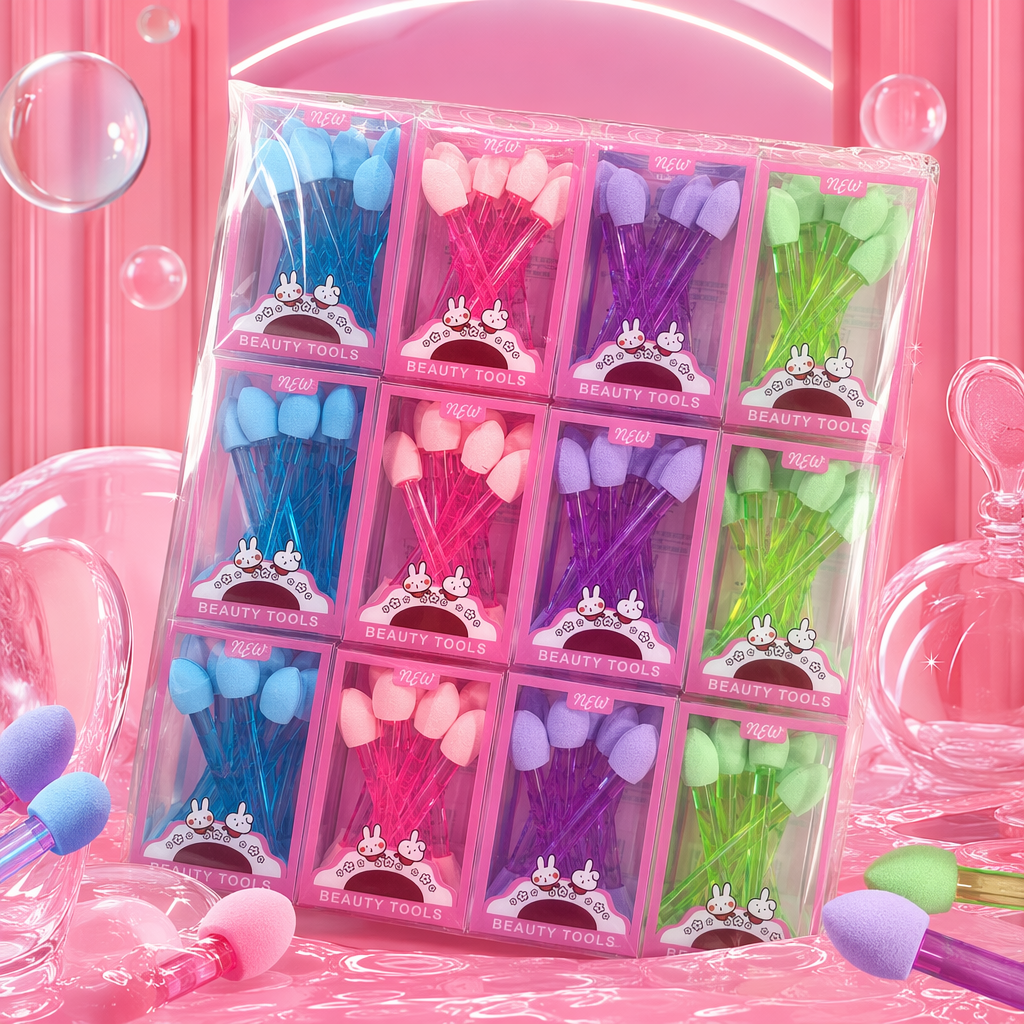 Colorful profesional maquillaje kit de herramientas belleza maquillaje cepillo fundación sombra de ojos blush accesorios de maquillaje combo Specification image