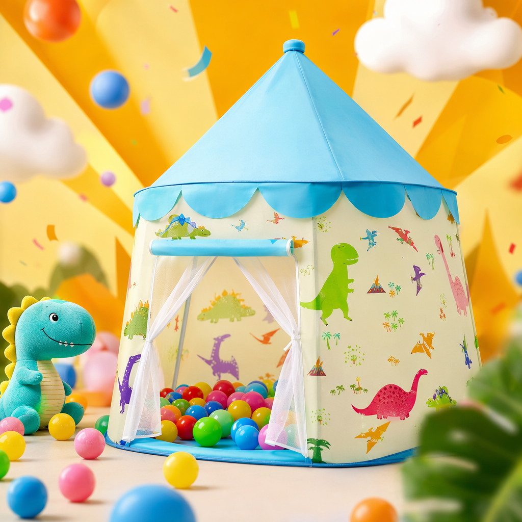 Colorful infant and toddler climbing game house ball pool combination indoor toys safe and educational early education children's entertainment Application Scenario
